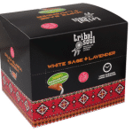 Vonné kužele tečúci dym HARI DARSHAN MASALA TRIBAL SOUL WHITE SAGE + LAVENDER - biela šalvia + levanduľa 10 ks v balení