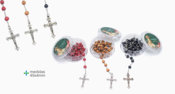 Prayer beads from wood - Image 1