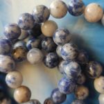 SODALIT náramok 19ka ♥ (8 mm)