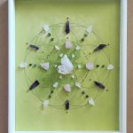 통 Krištálické schémy △  ŠŤASTIE -4- 25x20 cm