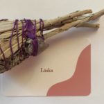 Smudge Stick - White Sage with amethyst - "LOVE"