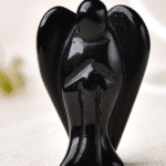OSOBNÝ amulet * obsidian anjelik ♥