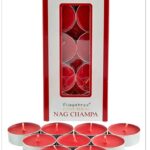 Aromatická sviečka VIJAYSHREE Golden Nag Champa čajová sviečka - balenie 10 ks, cena za 10 ks