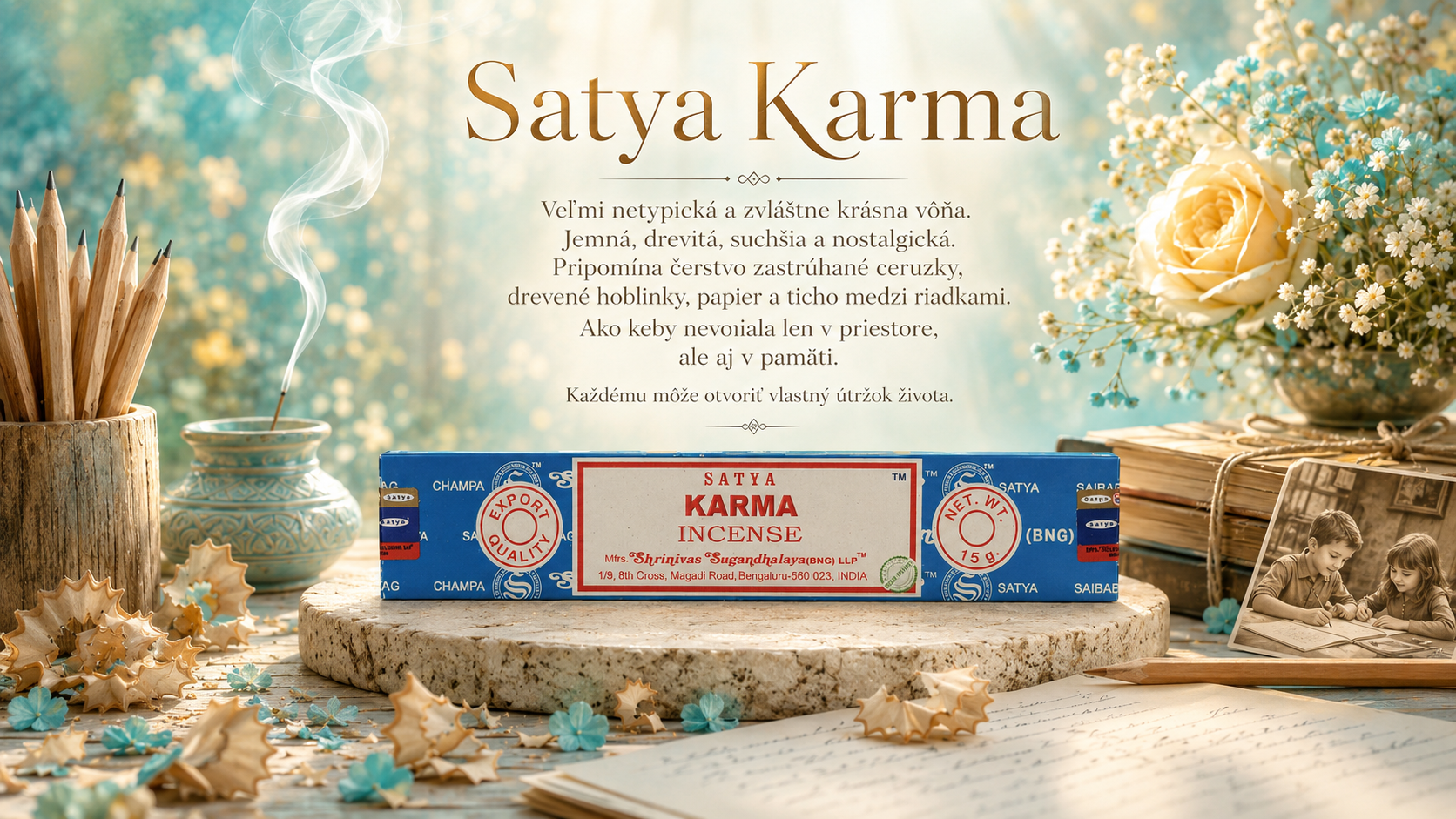 file_00000000bccc71f4a3ee07c9639ff988 Incense sticks Satya Karma 15 g - Image 1