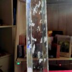 Krištál obelisk GENERATOR  -  1284g : 55x305 mm ♥ *5*