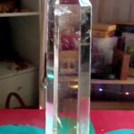 Krištál obelisk GENERATOR  -  1065g : 55x240 mm ♥ *6*