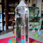 Crystal obilisk generator -  642g : 50x190mm ♥ *13*