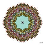 Mandalka 17 cm MO47 mandala