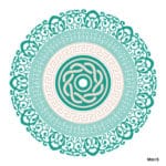 Mandalka 24 cm MO61 mandala