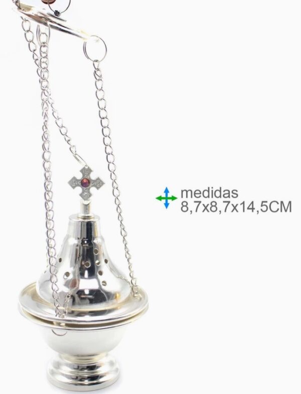 Incense resin gum burner 22 cm hanging - Image 1