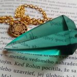 Andara kyvadlo : (vlastné kúzlo) / dĺžka retiazky 26cm / andarky: 5,2cm *1*