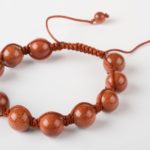 náramok Aventurín zlatý shambala 17-22 cm nastavovací ♥ 10 mm