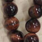 Náramok Býčie oko 8mm *19cm