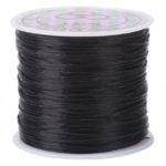 elastická lycra 0.8 mm čierna