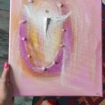 Anjel strážny k dátumu narodenia / 30x40cm ♥