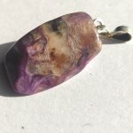 Charoite pendant ♥ (9)