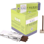 DHOOP vonné tyčinky GOLDEN NAG 7 herbs  - 7 byliniek 10 ks