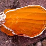 Amulet Andara - MP OR02 .. 6,0x2,5cm s očkom