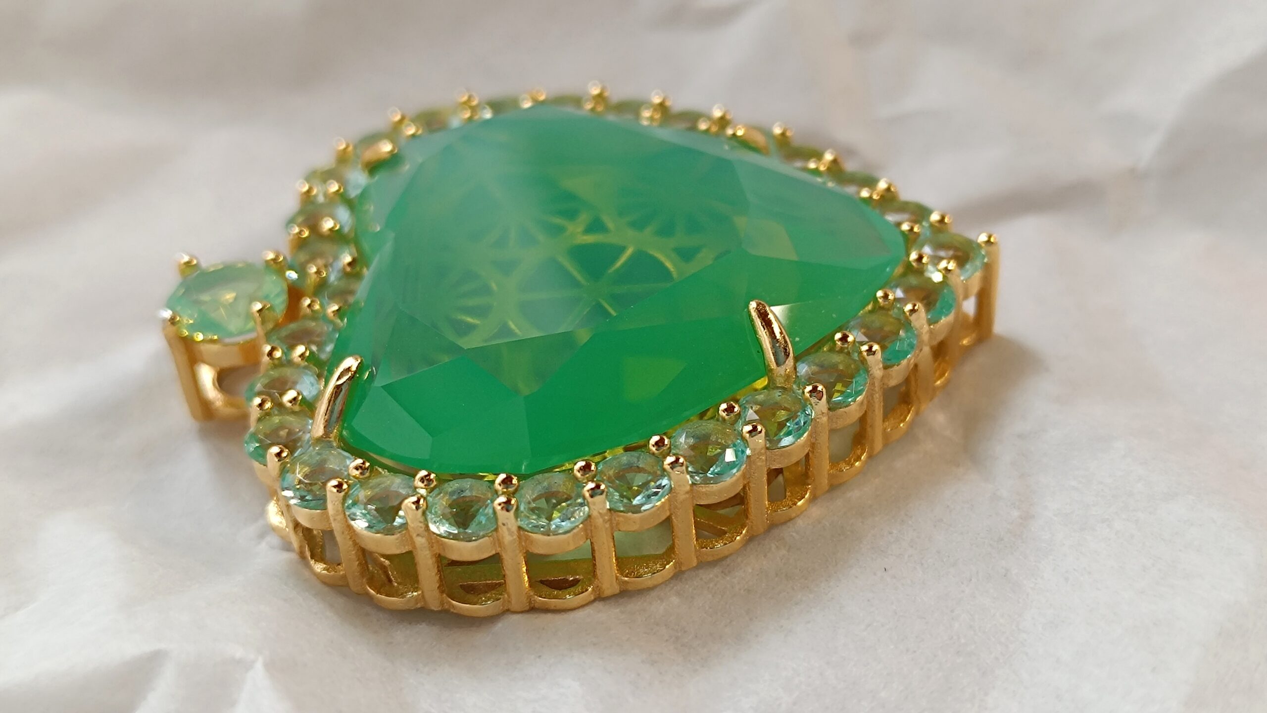 IMG_20251015_160536 Andara - srdiečko  💙 SRDCE OCEANU ..."2"... 3,5x3,5 cm - Image 2