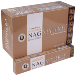 Vonné tyčinky Vijayshree Golden Nag Myrrh - Myrha 15 g