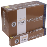 Vonné tyčinky Vijayshree Golden Nag Sandalwood - Santalové drevo 15 g