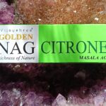 Vonné tyčinky Vijayshree Golden Nag CITRONELA 15g
