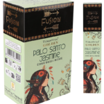 Vonné tyčinky Vijayshree Golden Nag FUSION Palo Santo - Jazmín 15 g