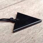 Shungite pendant TRIANGLE