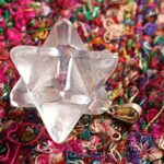 Merkaba krištál prívesok 2x2 cm