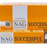 Vonné tyčinky Vijayshree Golden Nag Successful - Úspešný 15 g