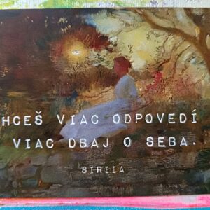 Pohľadnica AMARE by SIRIIA 9x13 cm "Chceš viac..."