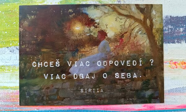 Pohľadnica AMARE by SIRIIA 9x13 cm "Chceš viac..." - Image 1