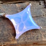 Amulet Andara -  Karmická hviezda JEMNE FIALOVÁ