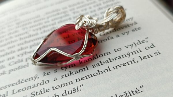 Amulet Andara - srdiečko (TS1) 🧡 ... 30x25 mm - Image 2