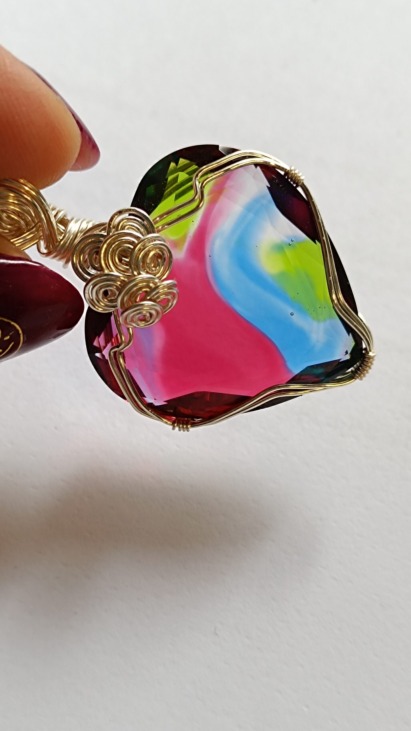 IMG_20251026_100430 Amulet Andara - srdiečko (TS3) 🧡 ... 30x25 mm - Image 1