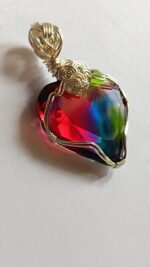 Amulet Andara - srdiečko (TS3) 🧡 ... 30x25 mm - Image 2