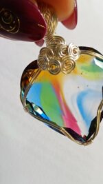 Amulet Andara - srdiečko (TS7) 🧡 ... 30x25 mm - Image 4