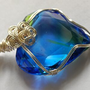 Amulet Andara - srdiečko (TS8) 🧡 ... 30x25 mm