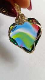 Amulet Andara - srdiečko (TS9) 🧡 ... 30x25 mm