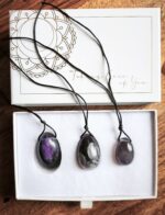 Yoni egg (set 3 pc S/M/L) amethyst (drilled) - Image 3