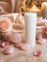 Sviečka esencia návratu - Ruženín - LÁSKA 190 g