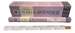 Vonné tyčinky Vijayshree Golden Nag Lavender - Levanduľa dlhé 41 cm 44g