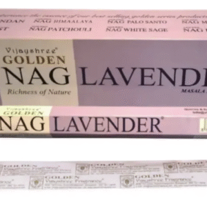 Vonné tyčinky Vijayshree Golden Nag Lavender - Levanduľa dlhé 41 cm 44g