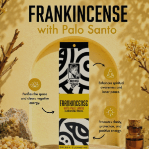 MUNAY Palo Santo MAMA TOYA – FRANKINCENSE Kadidlo "Čistenie energie"