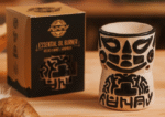 keramická aromalampa MUNAY Ayahuasca Peru biela