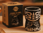 keramická aromalampa MUNAY Ayahuasca Peru čierna