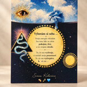 Pohľadnica AMARE by SIRIIA 17 "Vyberám si seba .. "