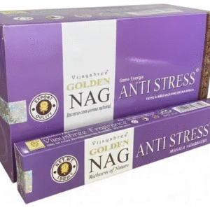 Vonné tyčinky Vijayshree Golden Nag ANTI STRESS 15 g